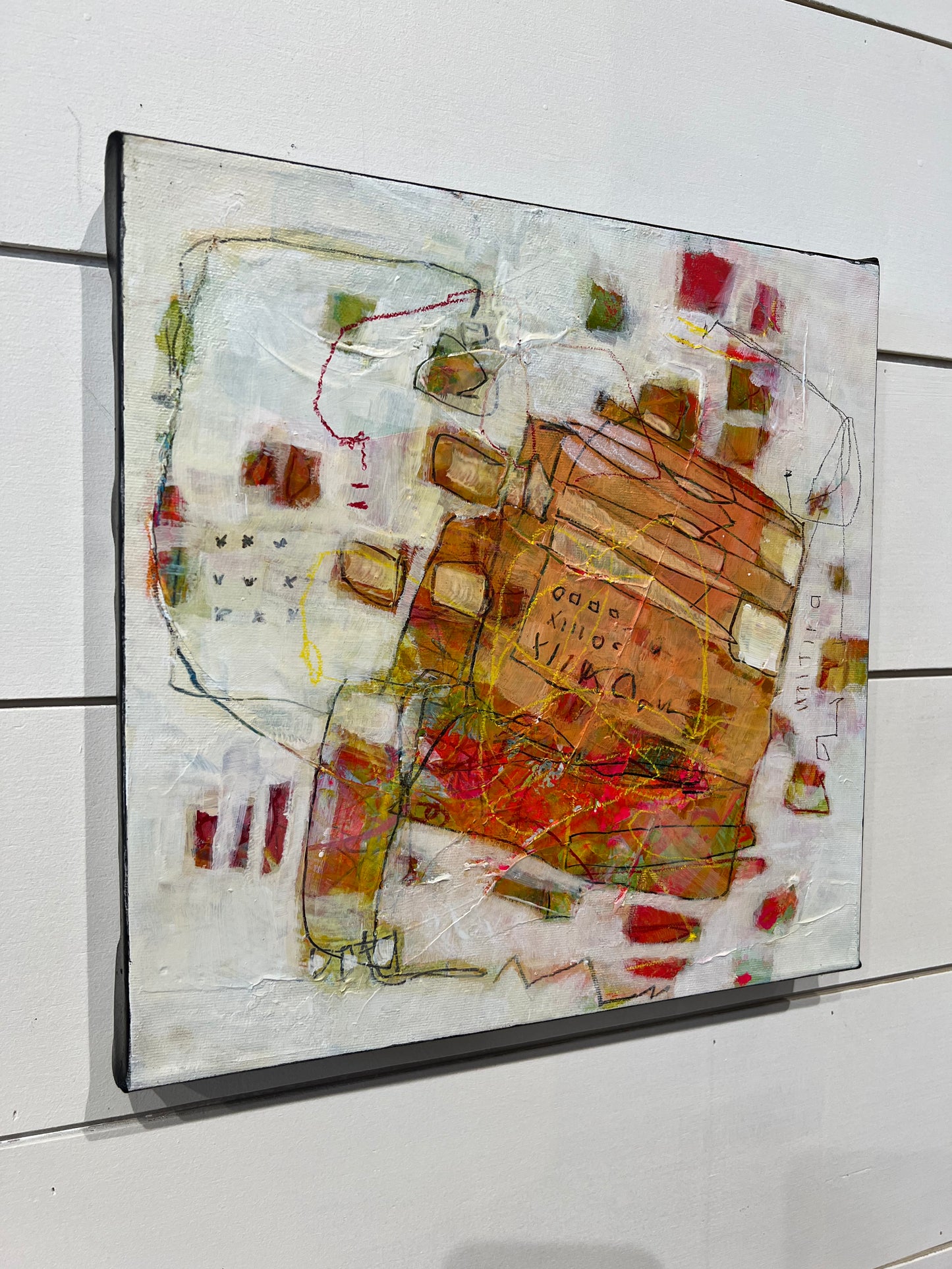 acrylic abstract paintings lori mirabelli