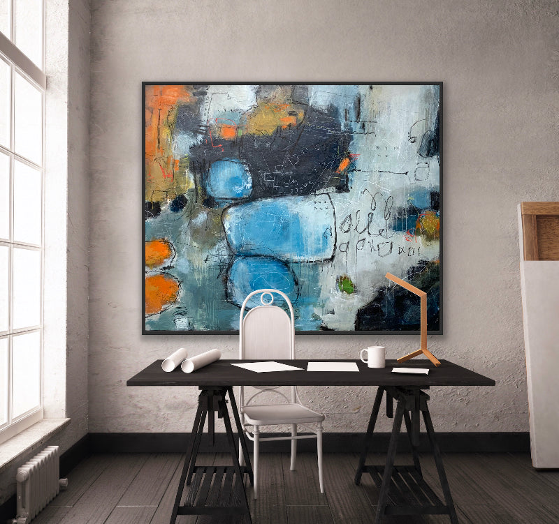 fine art abstract-paintings other art fair brooklyn lori-mirabelli.