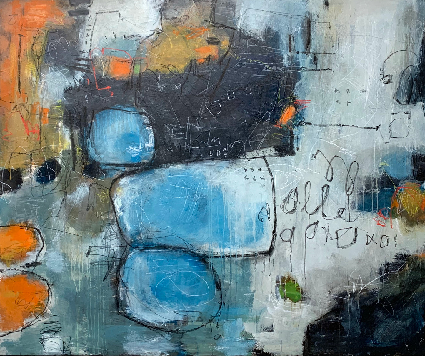 fine art abstract-paintings other art fair brooklyn lori-mirabelli.