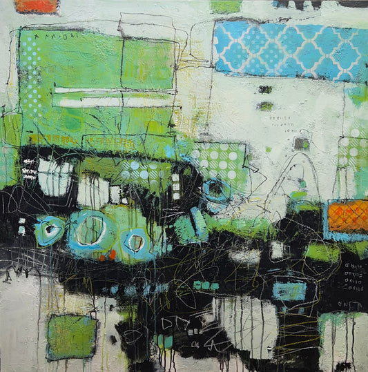 local acrylic art for sale -lori mirabelli New York ottawa toronto