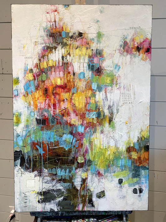 colourful abstract painting