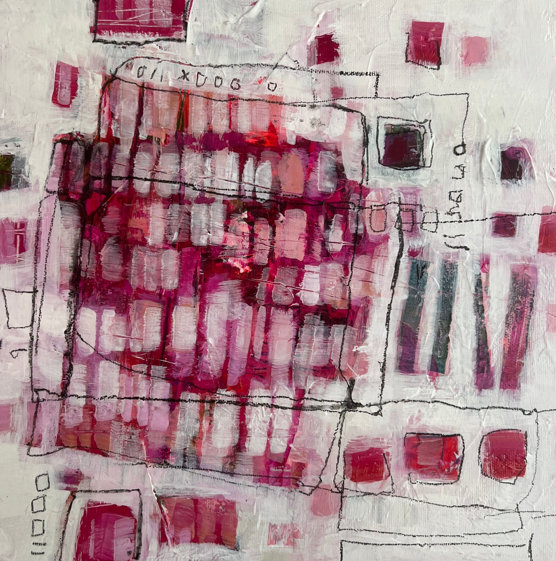 toronto abstract paintings lori mirabelli