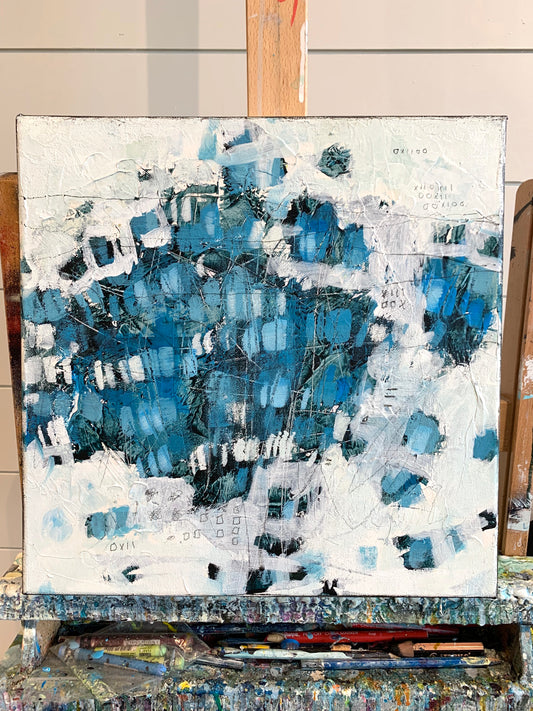 local Chicago art blue