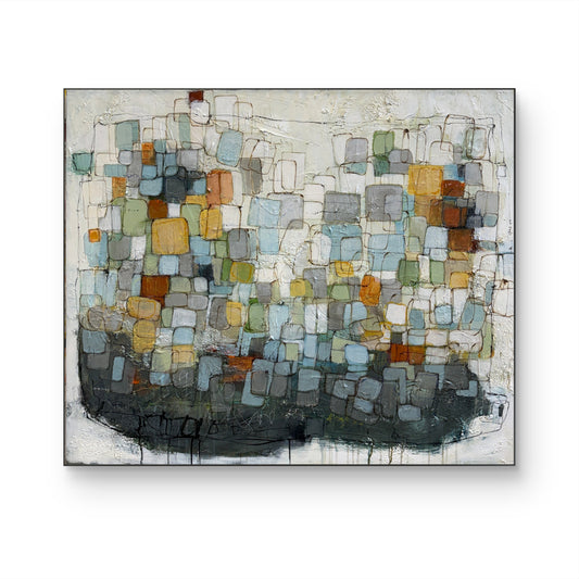 RESERVED FOR LS - Abstract Painting | 40x48 | Common Ground
