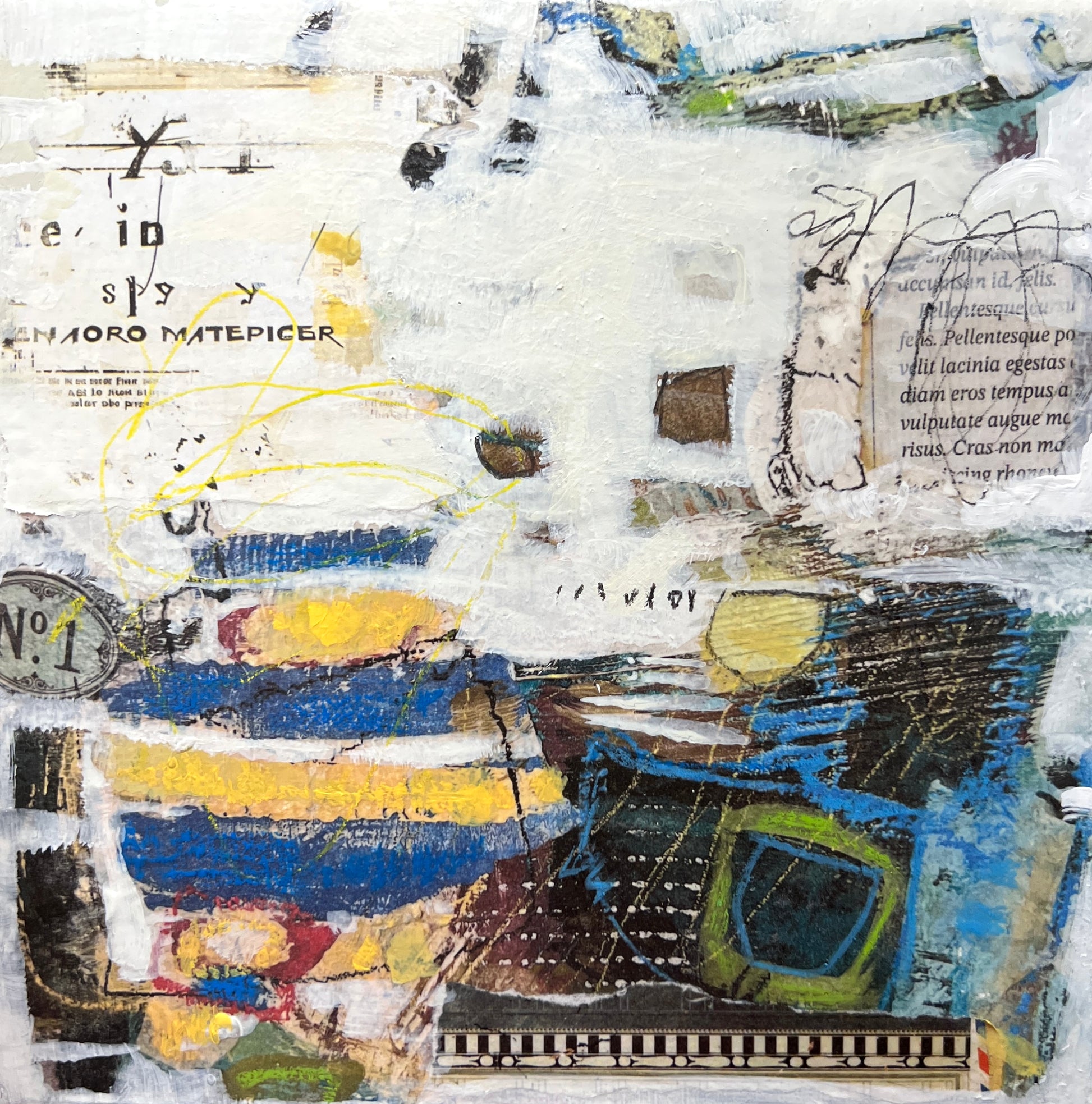 Mixed media artwork for sale  lori mirabelli