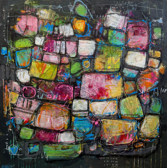 Abstract Art | 36x36 | RESERVED FOR SC
