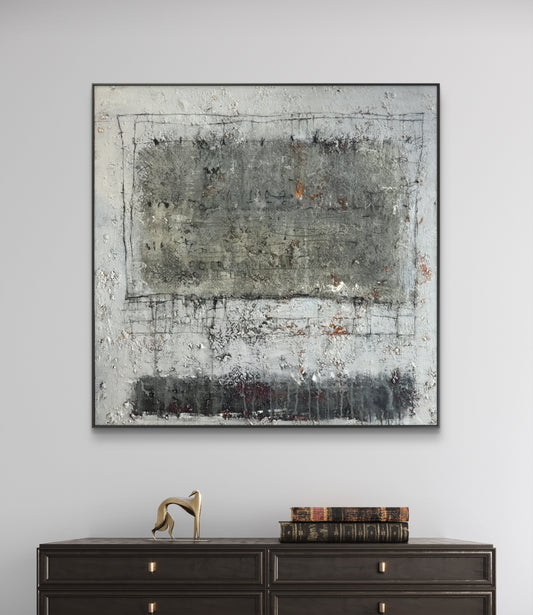 Abstract Art for Sale | 40x40 | Edge Of Calm