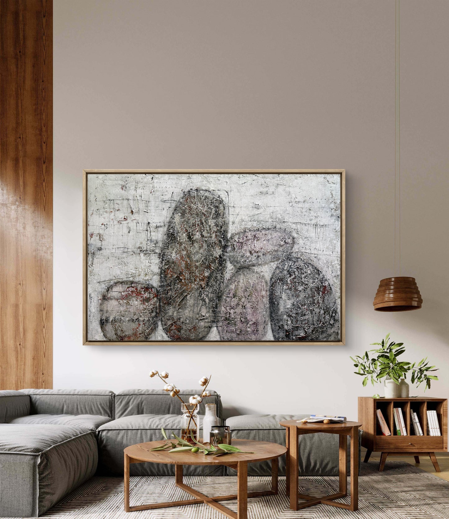 Abstract Painting | 48x72| Resting Forms