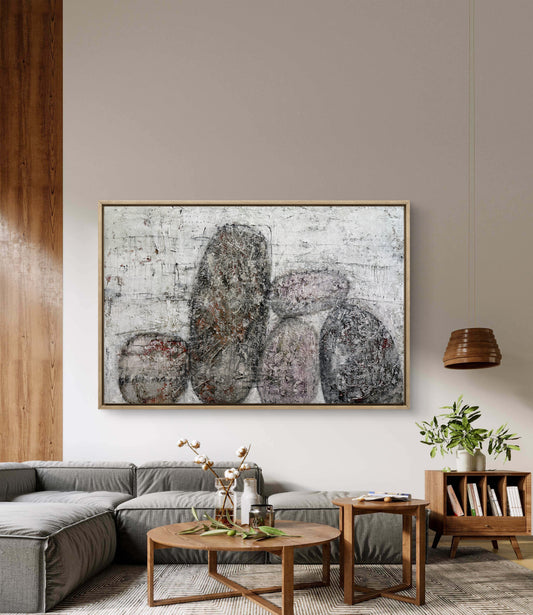 Abstract Painting | 48x72| Resting Forms