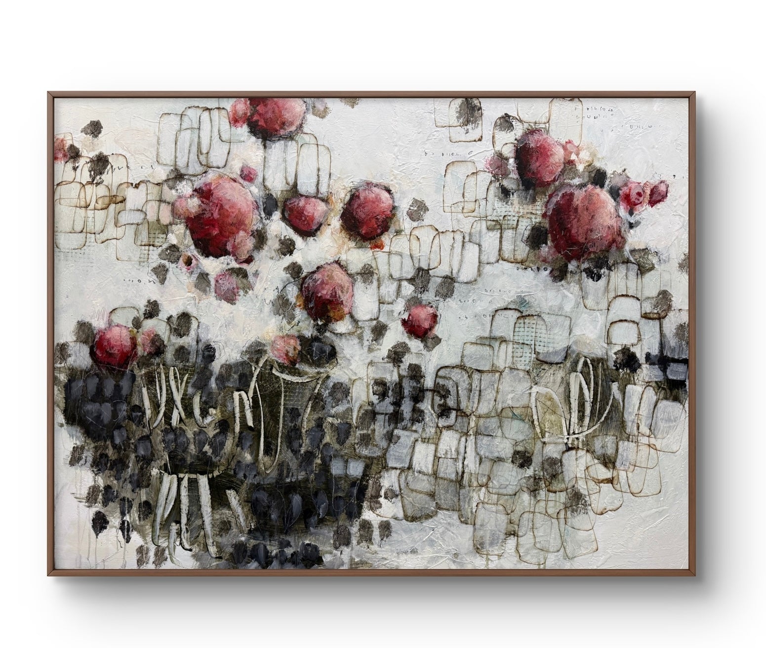 abstract paintings buy local artist Lori Mirabelli Benz gallery canvas toronto interior design art