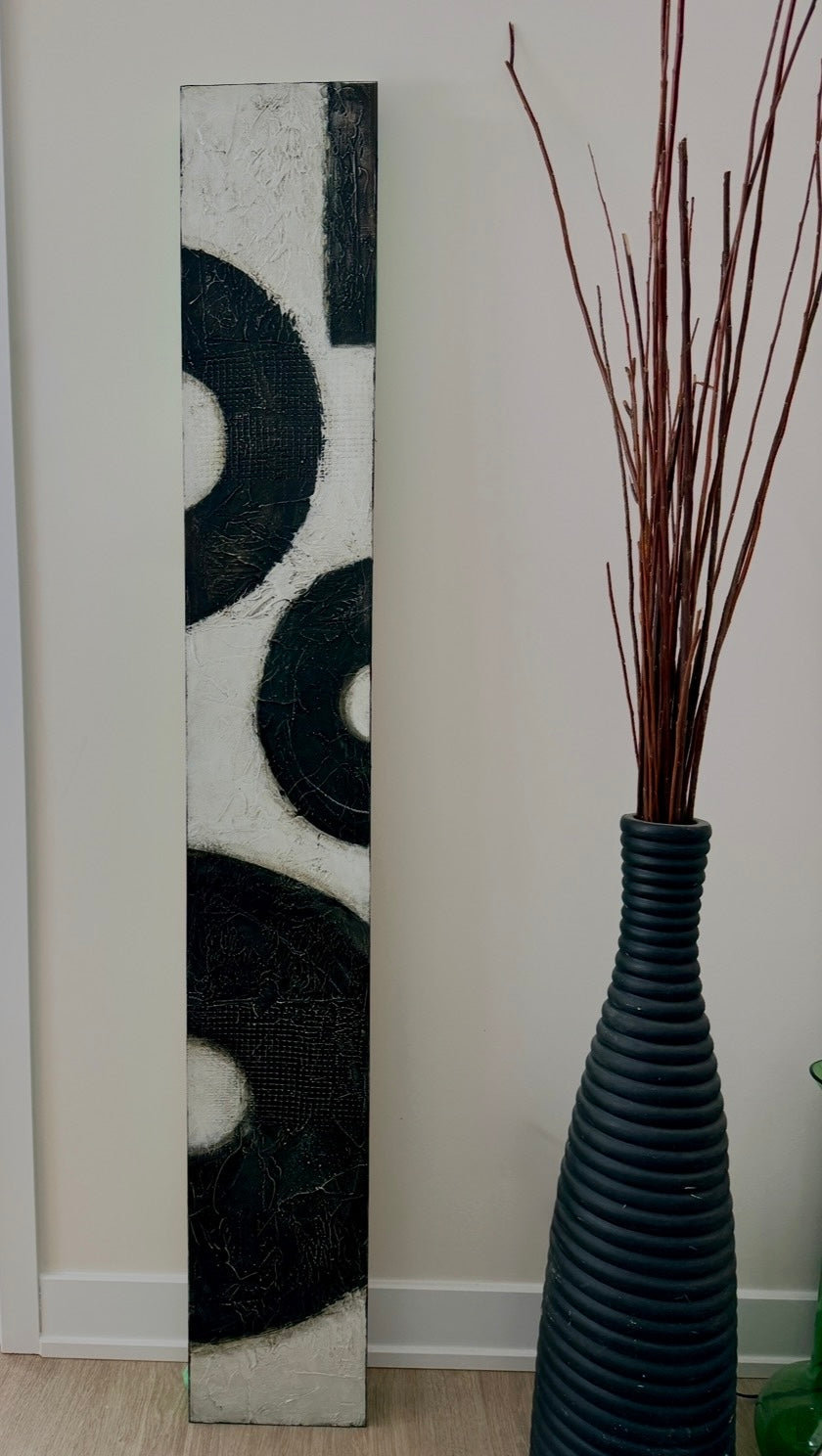 Structured Thought - Geometric Abstract paintings - RESERVED FOR LB