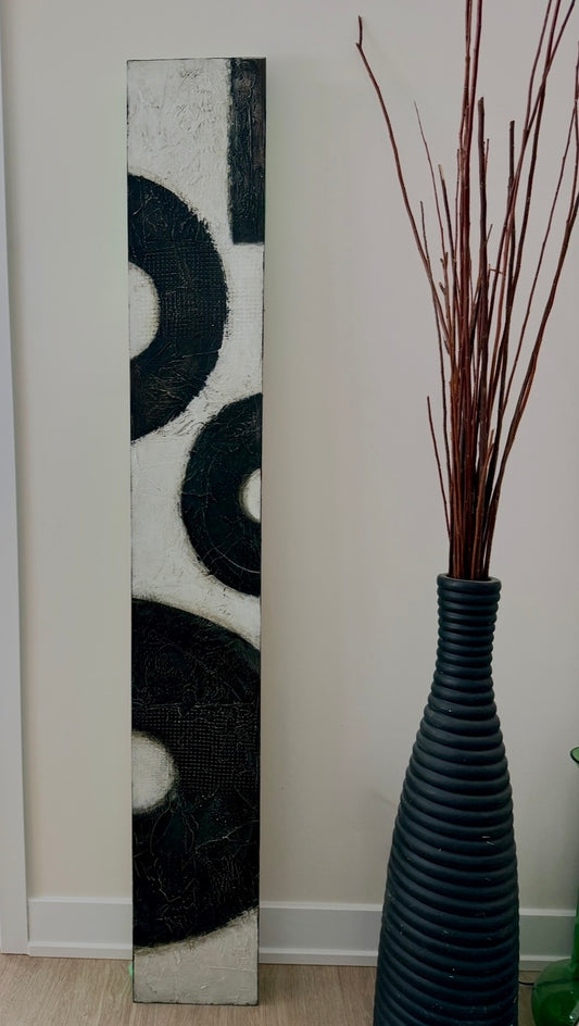 Structured Thought - Geometric Abstract paintings - RESERVED FOR LB