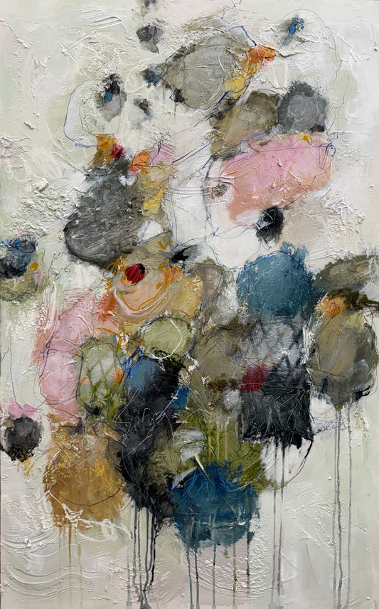 Abstract paintings | 48x30 | Borrowed Gravity
