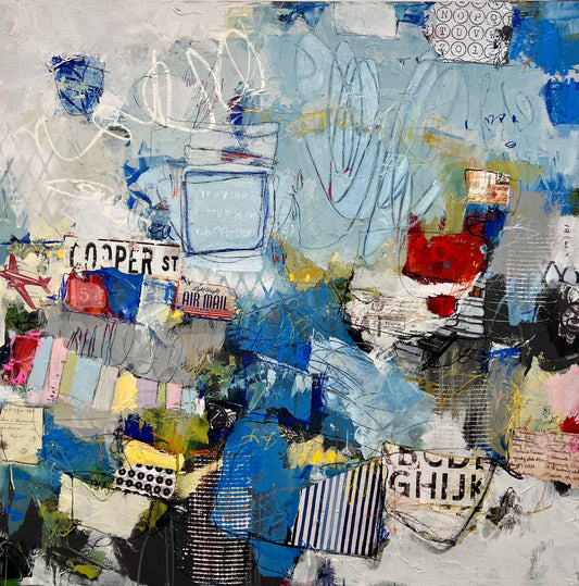 Abstract Art for Sale | 40x40 | See The Rise