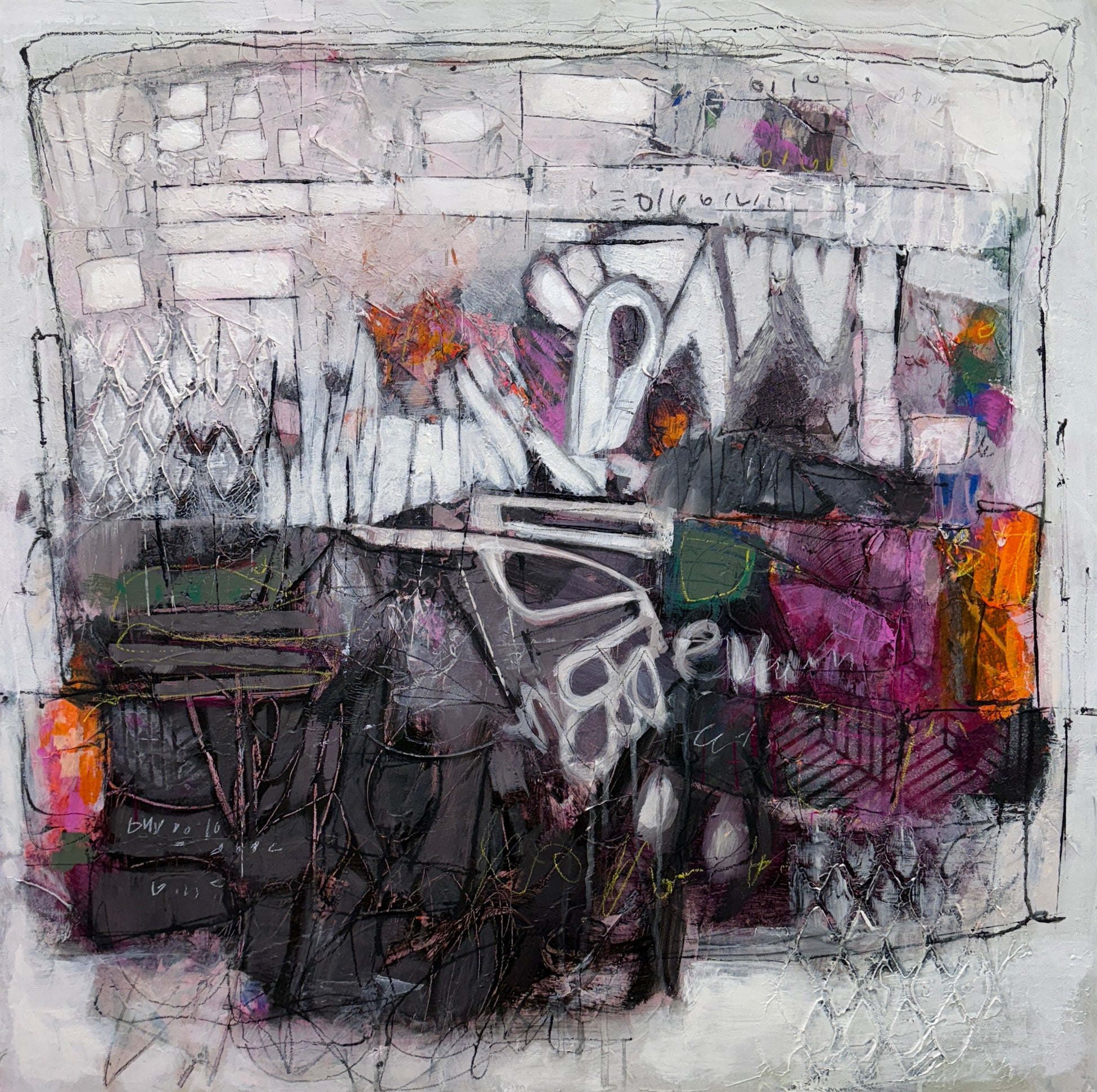 abstract paintings best artist Petroff gallery Toronto - Lori mirabelli