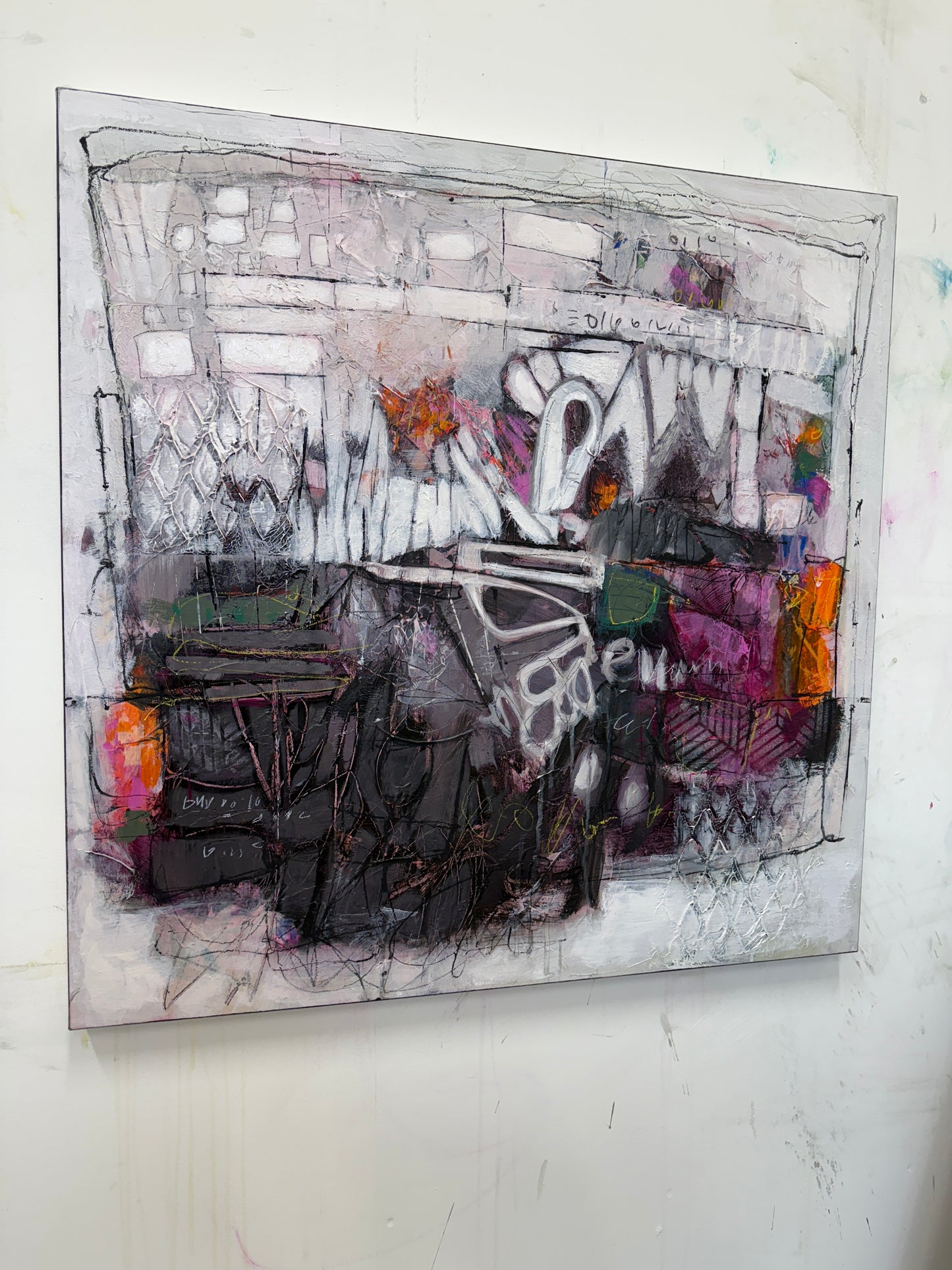 abstract paintings best artist Petroff gallery Toronto - Lori mirabelli