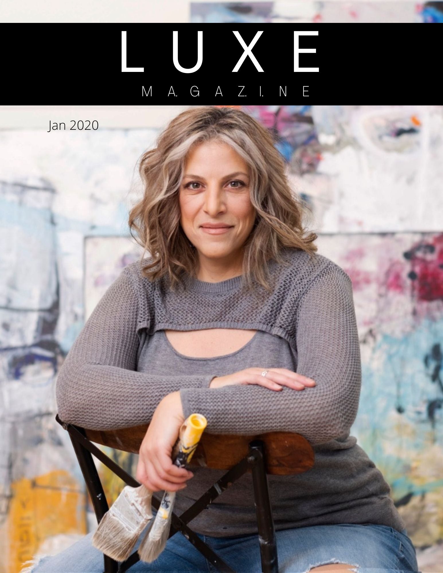 Toronto Abstract artist lori mirabelli local artist