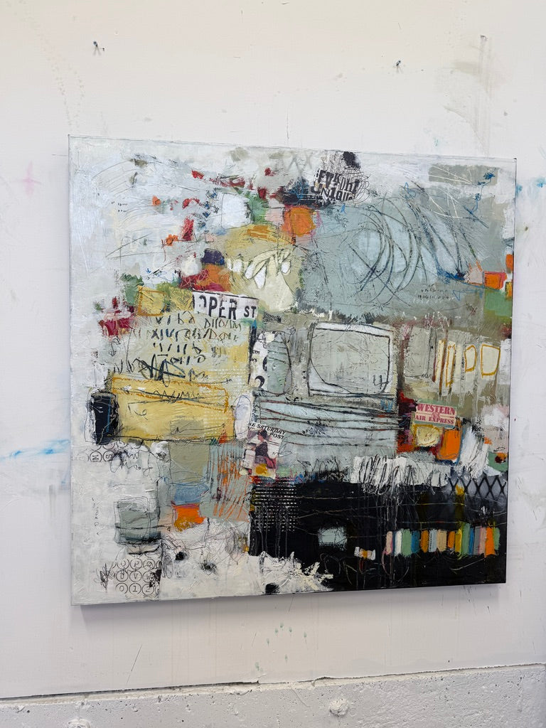 Abstract Painting | 40x40 | wheres cooper