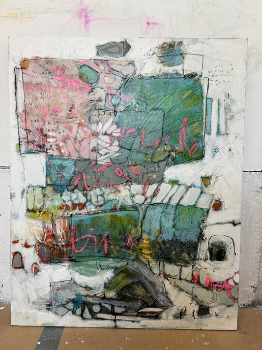RESERVED FOR JILLH | 40x32 Inch | Soft Rebellion