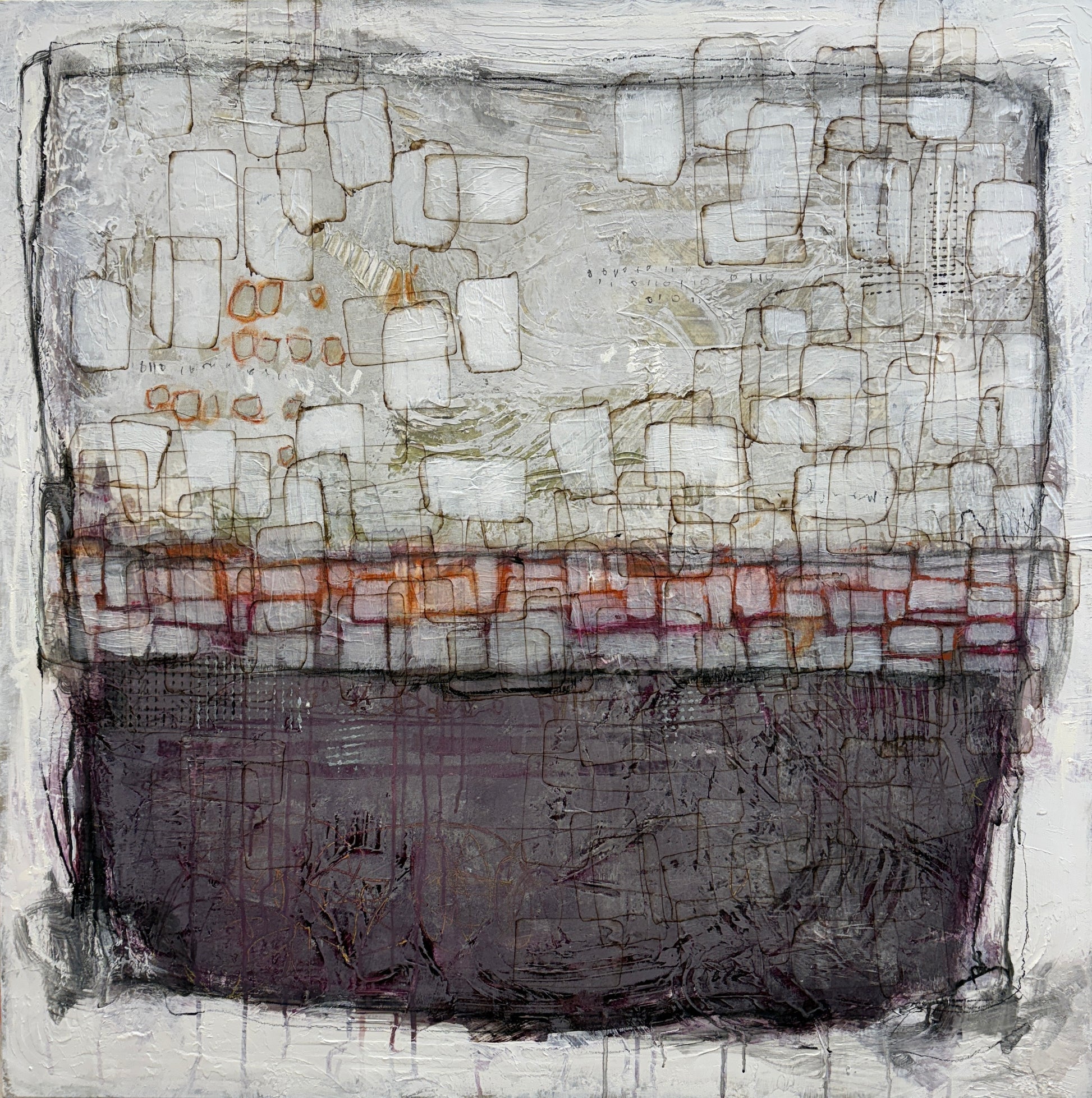 Lori mirabelli neutral abstract art interior design art for homes