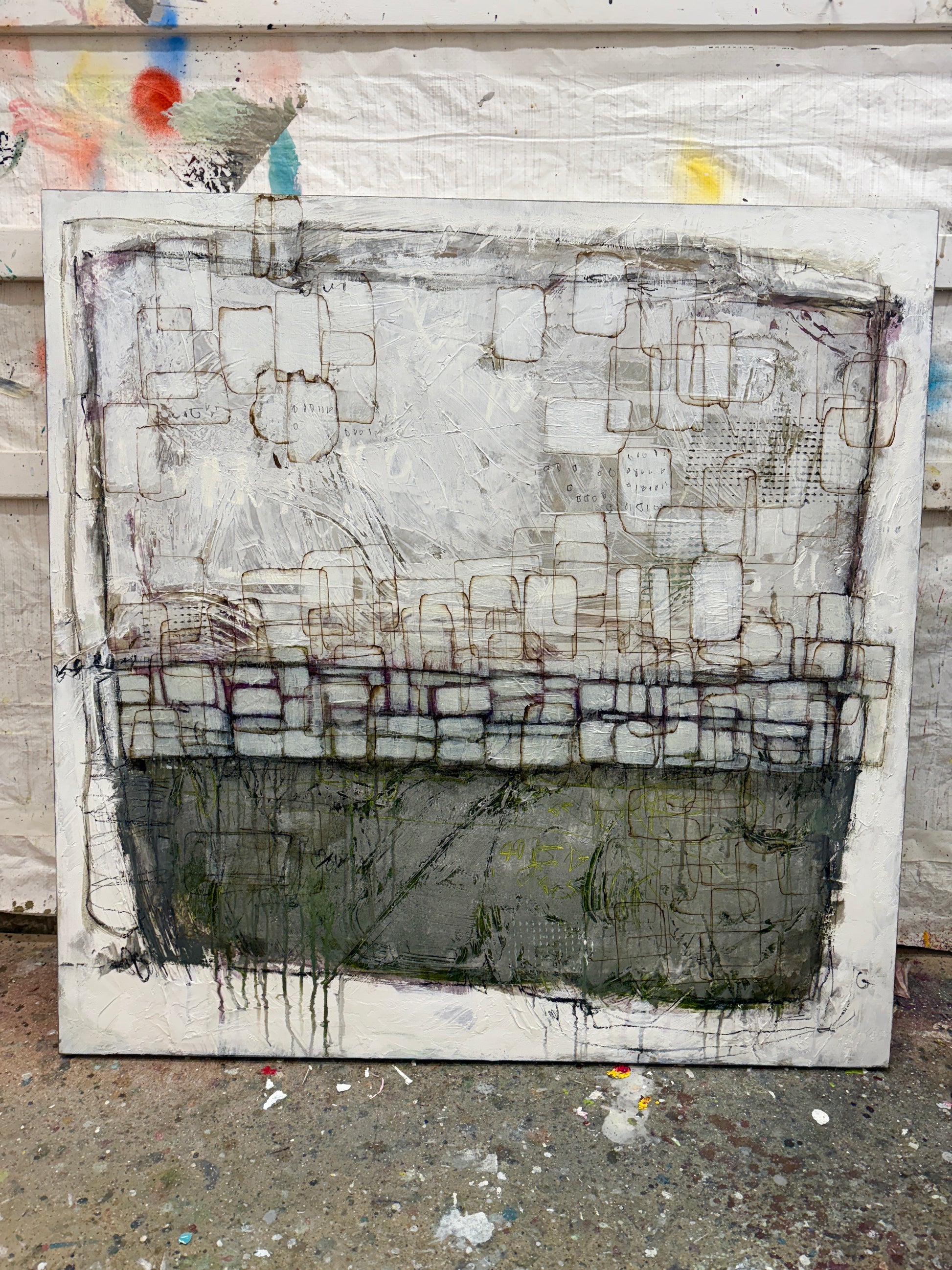 Lori mirabelli neutral abstract art interior design art for homes