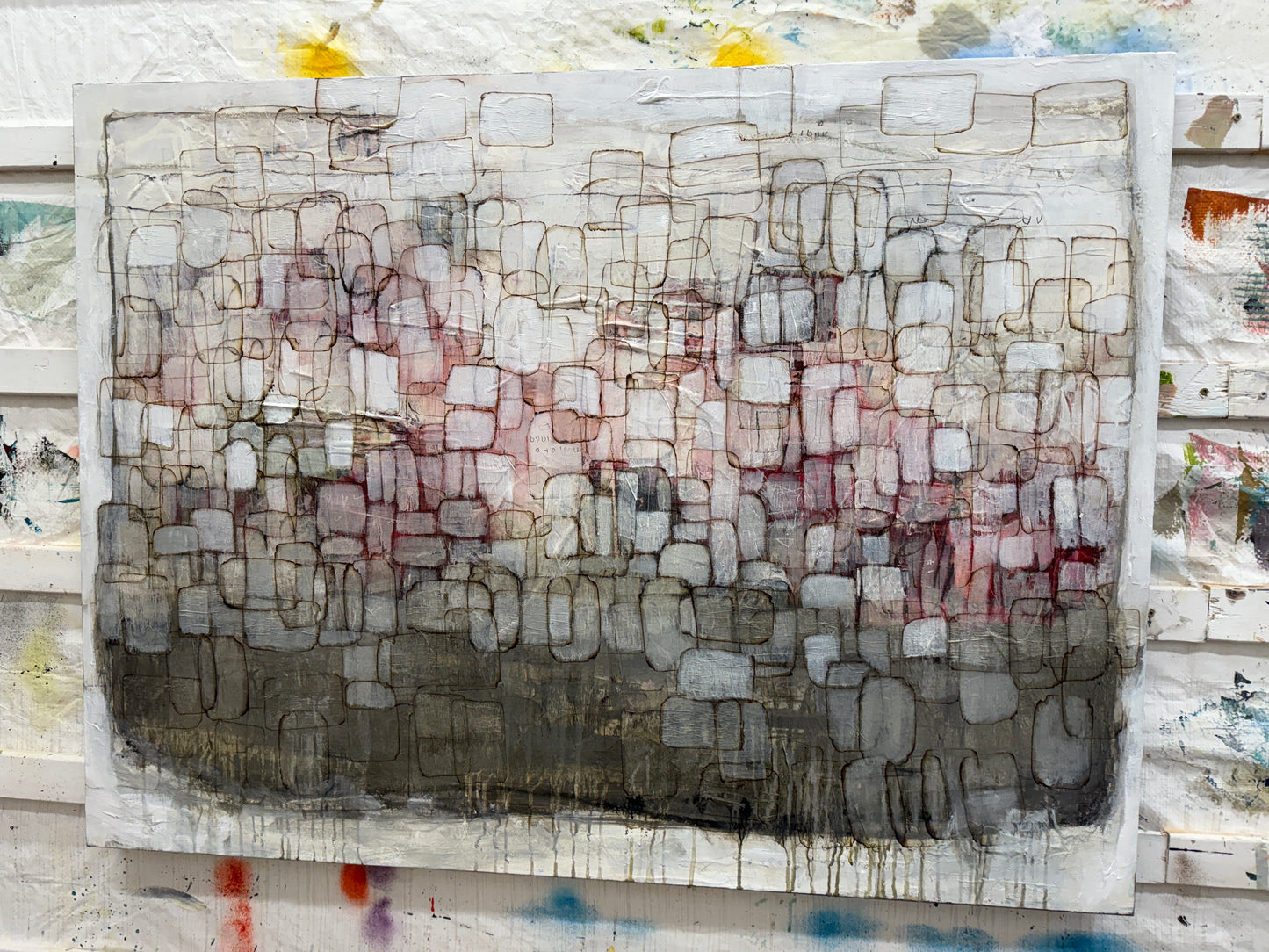 Lori mirabelli neutral abstract art interior design art for homes