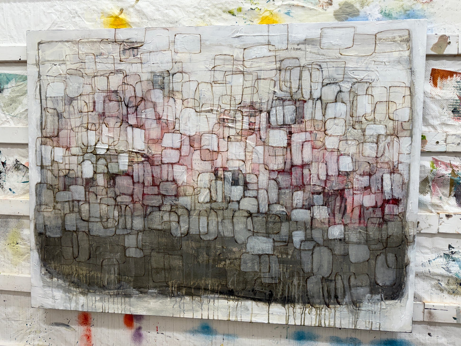 Lori mirabelli neutral abstract art interior design art for homes