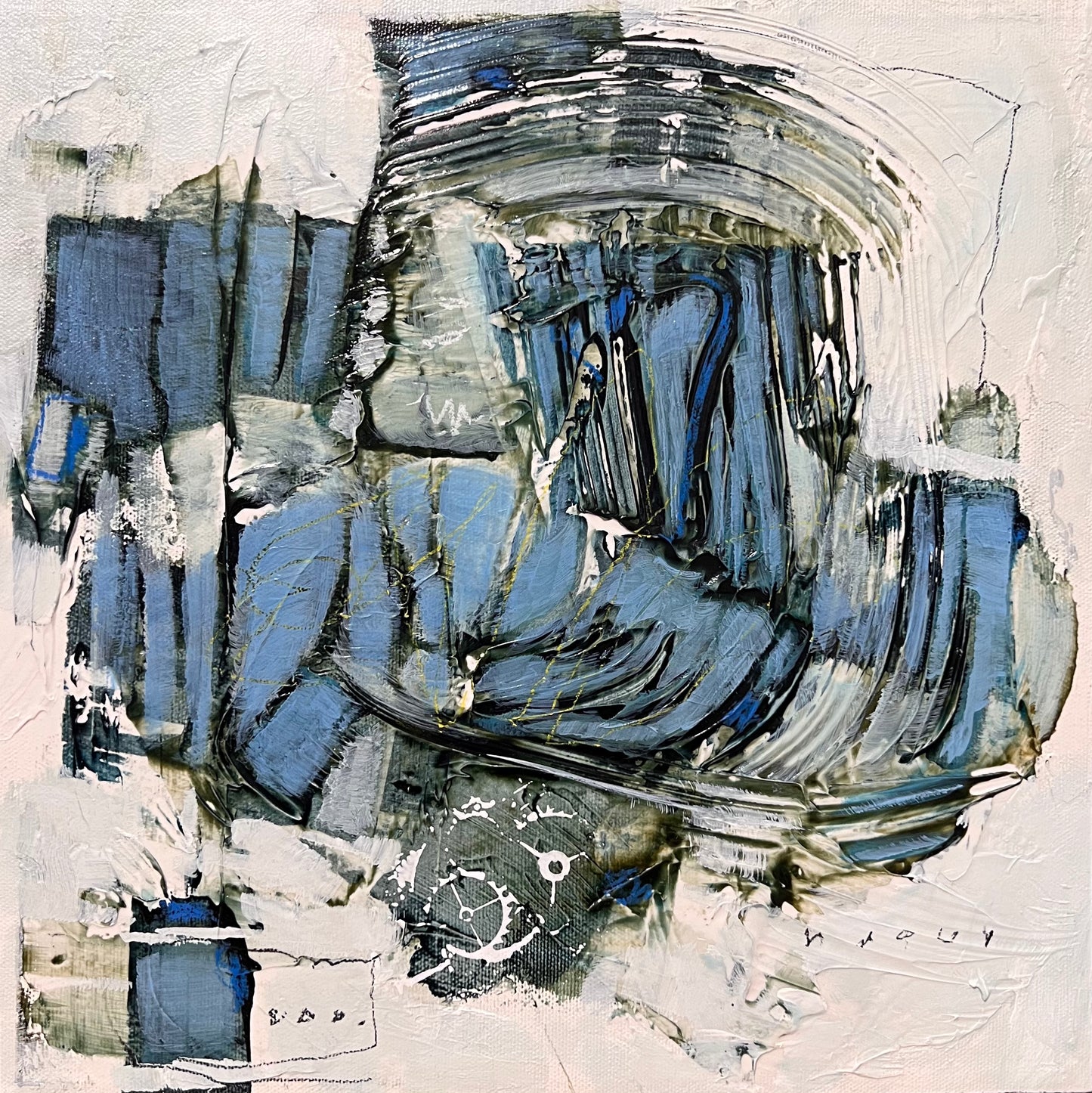 Art for sale lori mirabelli blue