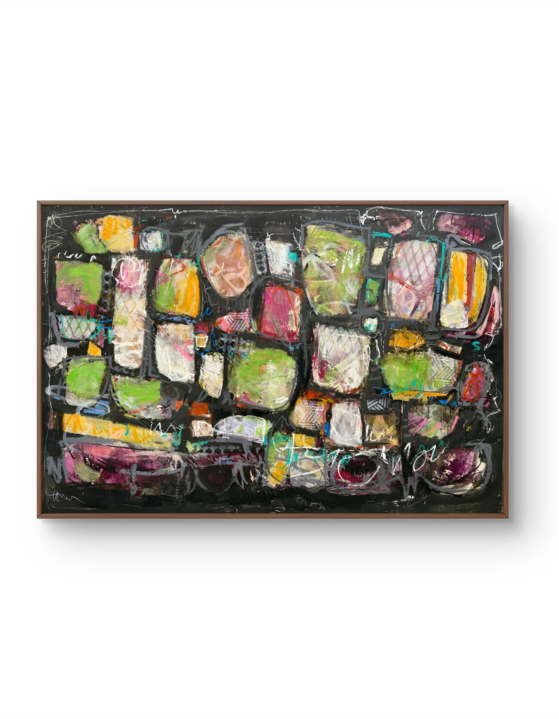 Large 40x60 inch acrylic on canvas paintings for sale lori mirabelli Toronto Chicago