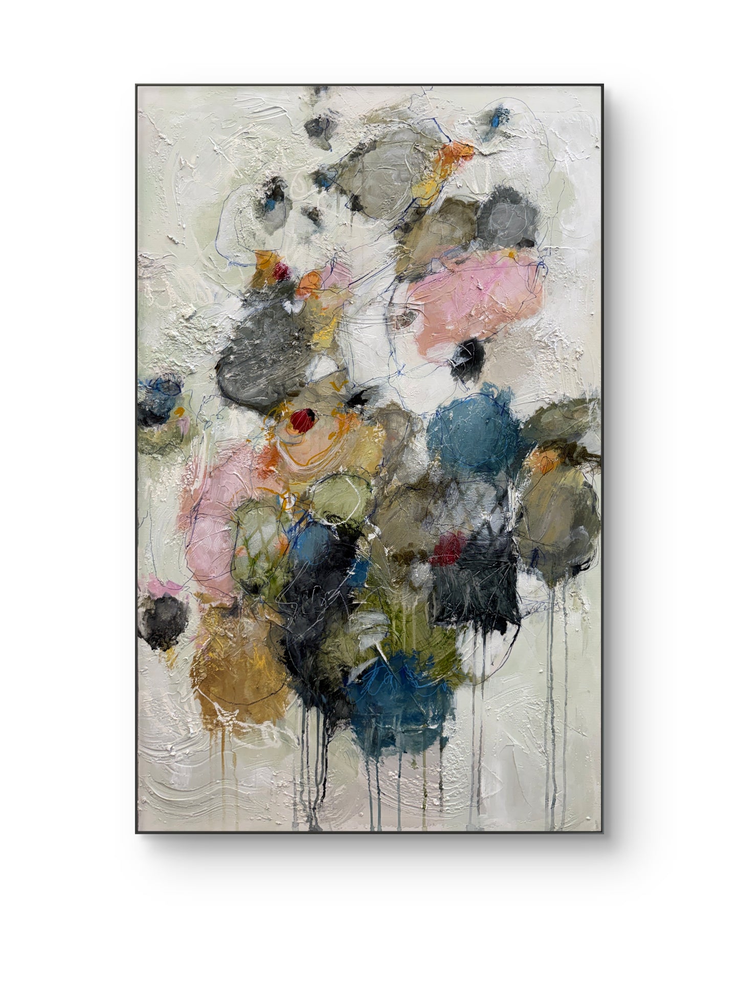 Abstract paintings | 48x30 | Borrowed Gravity