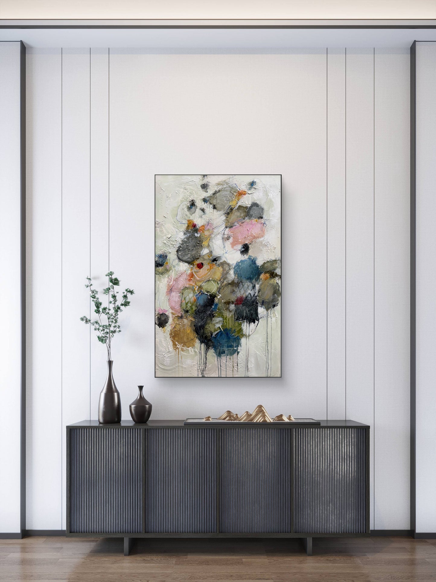 Abstract paintings | 48x30 | Borrowed Gravity