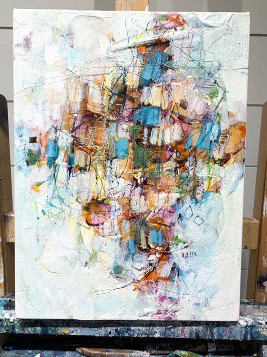 fine art on canvas wall hanging for interior design