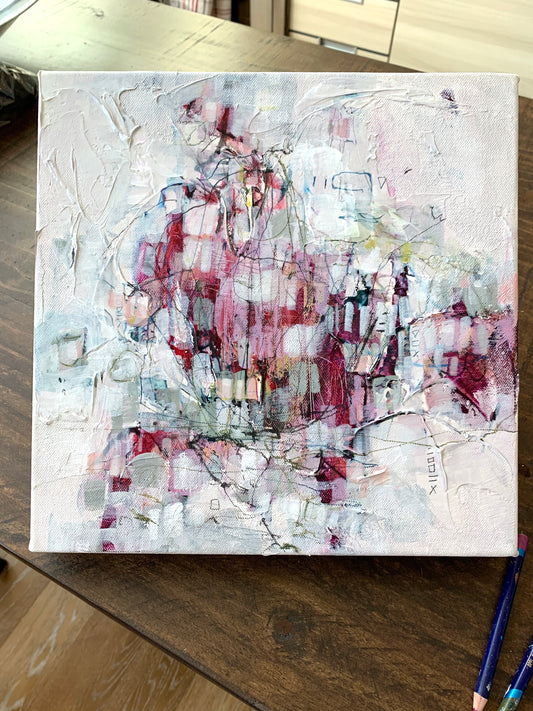 Toronto Art | 12x12 | Star Gazing 2