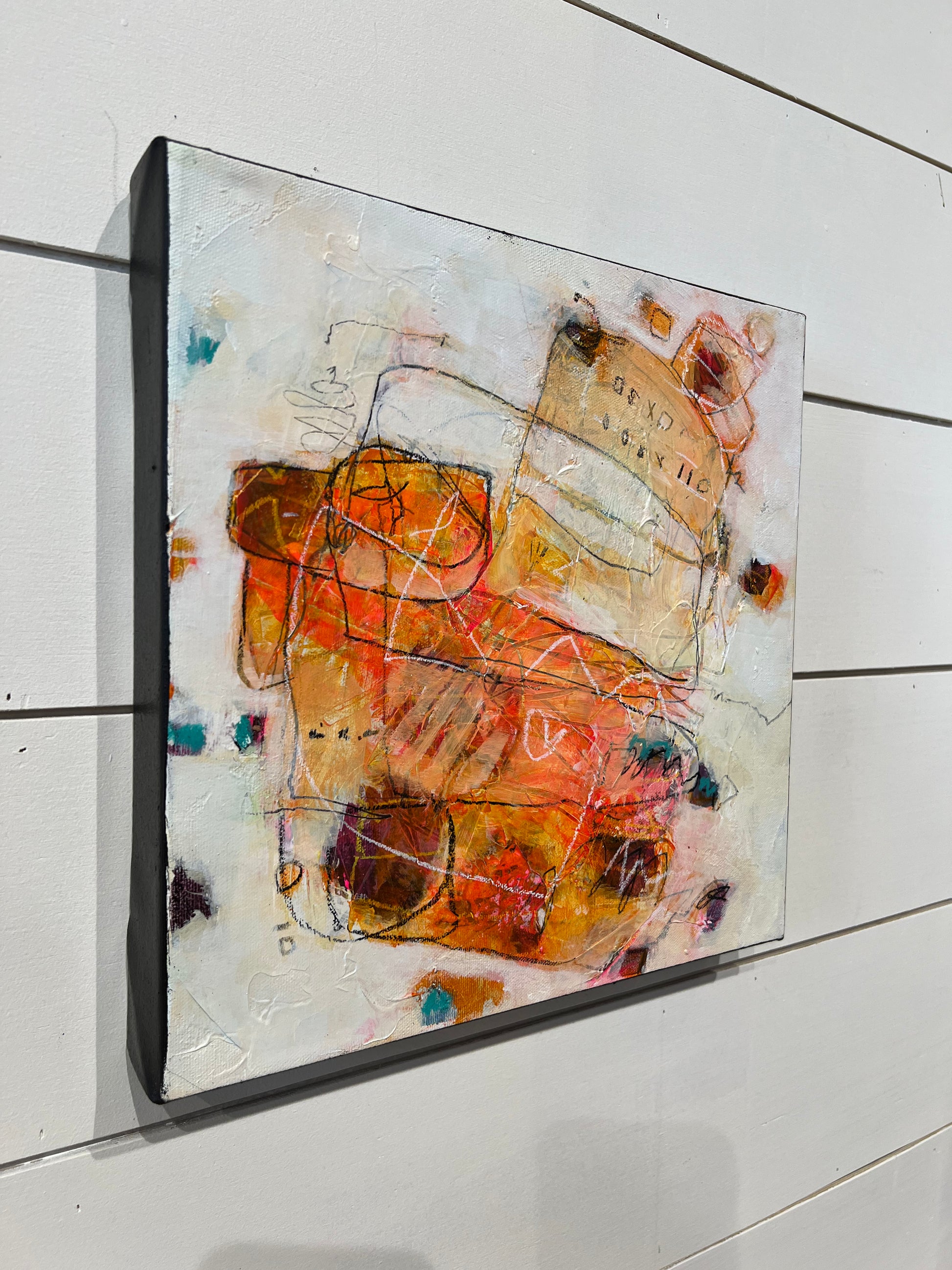 acrylic abstract paintings lori mirabelli