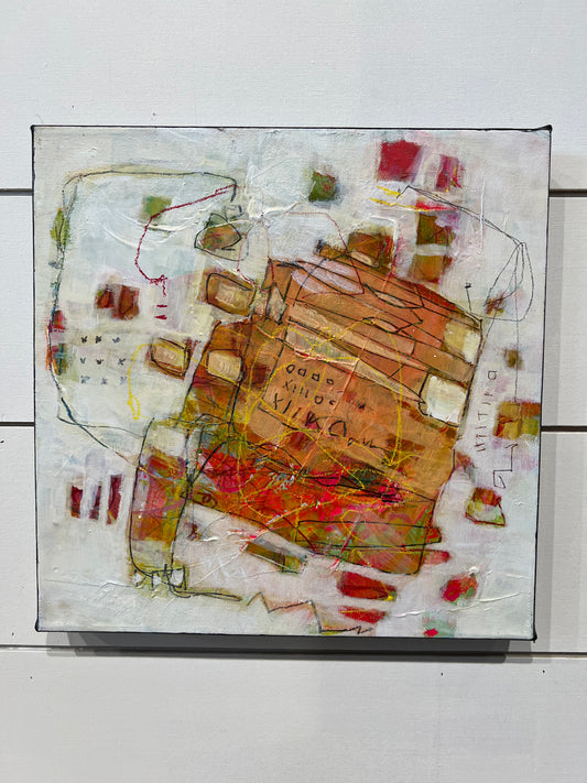 acrylic abstract paintings lori mirabelli